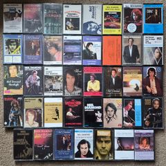 Neil Diamond tape collection x 39 inc leather case.
