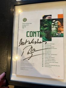 Roy Keane autograph