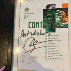 Roy Keane autograph