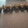 vintage silver plated goblet glasses Image 6
