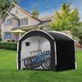 Bike Storage Shed Tent,Outdoor Portable Bicycle Storage Sheds with 210D Oxford Fabric PU4000 Waterproof for 2/3/4/6/8 Bikes,Bike Covers Shelter for Motorcycle,Garden Tools,Toys,Lawn Big Image 3