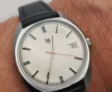 Vintage French LIP Mechanical Watch  R566 Fully Serviced  1970s