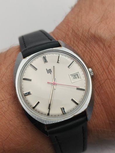 Vintage French LIP Mechanical Watch  R566 Fully Serviced  1970s