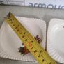 Set Of 2 Matching Small Trinket Dishes. Made In Romania. Image 2