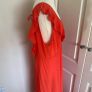 Orange Zara dress size 14 Image 2