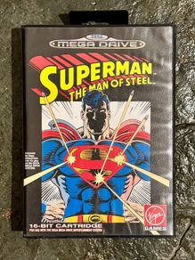 Superman The Man of Steel sega mega drive.