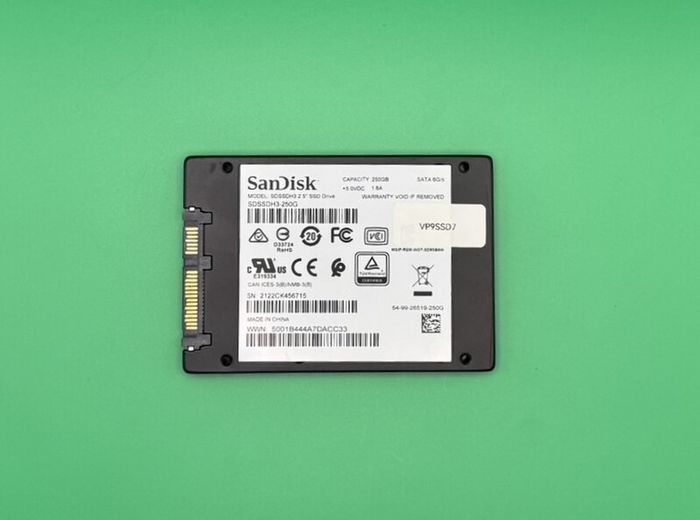 SanDisk Ultra 3D 256GB SataSSD 2.5"