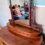 Vintage mahogany dressing table Image 2