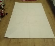 Large Brand New Cream Long Pile Rug.  Have Matching Smaller one. Sell both for 40 euro