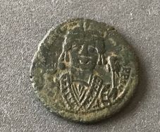 Byzantine Empire Emperor Maurice Tiberius 588AD Follis