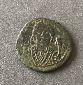 Byzantine Empire Emperor Maurice Tiberius 588AD Follis