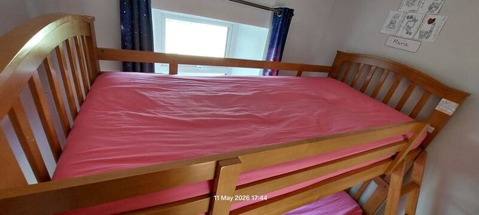 Joseph Solid Wood Bunk Bed Frame