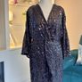 Stunning Boohoo Black Sequin Midi Dress Size: UK 10 / EU 38 Image 6