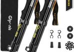 Walking Hiking Trekking Poles 2 Pack, Telescopic Collapsible Aluminum Hiking Sticks for Men with Quick Lock System, Lightweight Walking Poles for Hiking, Camping, Backpacking, Walking (FREE POSTAGE)