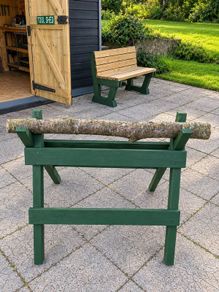 Foldable sawhorse
