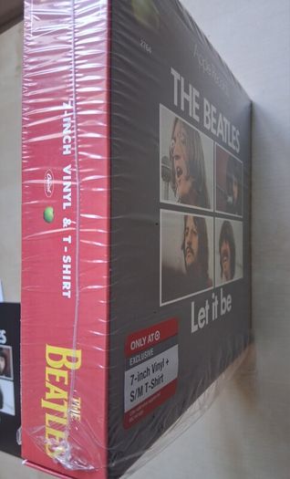 The Beatles Let It Be 7 " Box Set