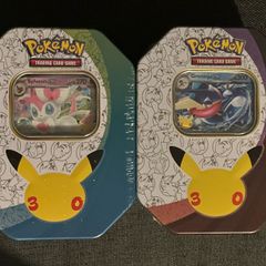 Pokemon 30th anniversary ex tins