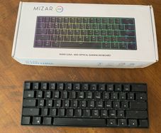 Mizar MZ60 LUNA Gaming keyboard