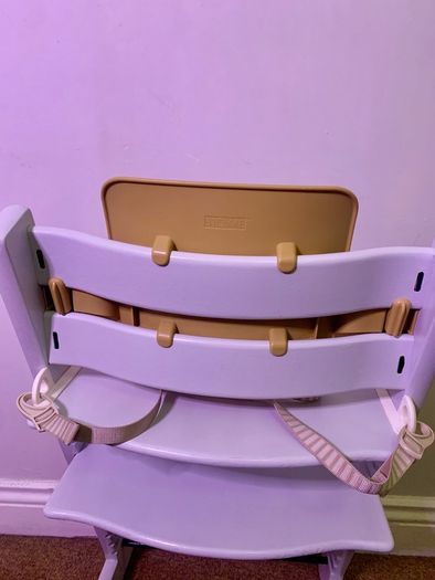 Stokke Tripp Trapp high Seat with baby set and harness