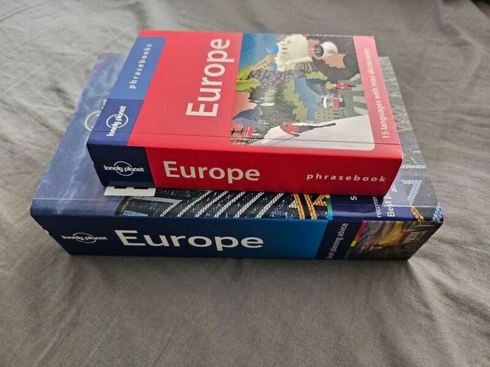 Lonely Planet Europe travel guide and phrasebook