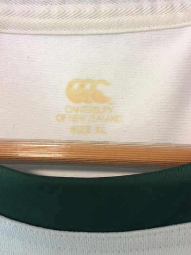 Ireland Rugby Jersey. Grand Slam Winners 2009. Official Canterbury Mens Alternate Jersey. Authentic Original From 2009. Not A Modern Day Remake.