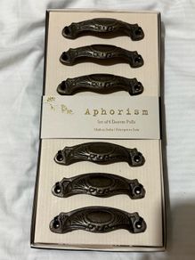 Heavy Cast Iron Drawer Pulls 6