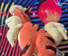 Pokemon Growlithe Plush Stuffed Animal  9 inches Kids Toys Stuff Toy Character