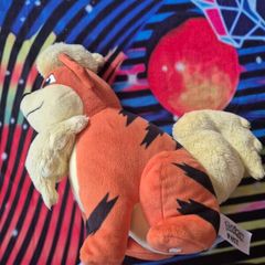 Pokemon Growlithe Plush Stuffed Animal  9 inches Kids Toys Stuff Toy Character