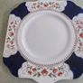 Morris crown chelsea china cake plate, vintage. Image 4