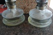 Vintage oil lamps