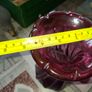 Large Mid-Century Chribska Glass-works Cranberry Art Glass Vase designed by Josef Hospodka postage available or collection Image 4