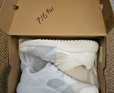 Skechers Bounder Unisex Trainers White.Size: UK 6 . (40).New.