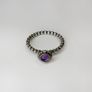 Pandora Sterling Silver Ring with Cabochon Amethyst Image 3