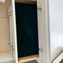 Lovely 4 drawer felt lined chest ,  excellent condition Image 3