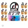 Birthday cake toppers - TIK TOK Image 2