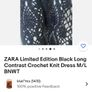Zara Crochet Dress Image 8