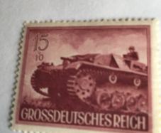 Genuine WW2 German 3rd Reich Stamp