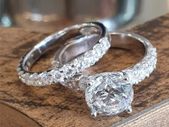 Sterling Silver 2 Ring Set