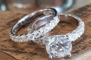 Sterling Silver 2 Ring Set