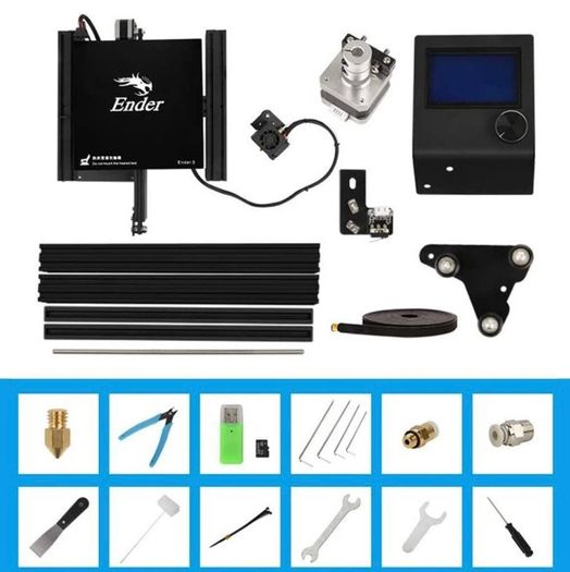 3D Printer Fully Open Source with Resume Printing Function DIY 3D Printers Printing Size 220x220x250mm (FREE POSTAGE)
