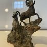 Vintage Bronze Big Horn Rams c1970 Image 2