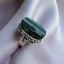 Raw black tourmaline ring Image 2