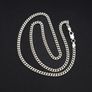 Signed 925 Silver Curb Link Chain Image 10