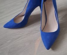 NEW Faith Lether Heels S41/7