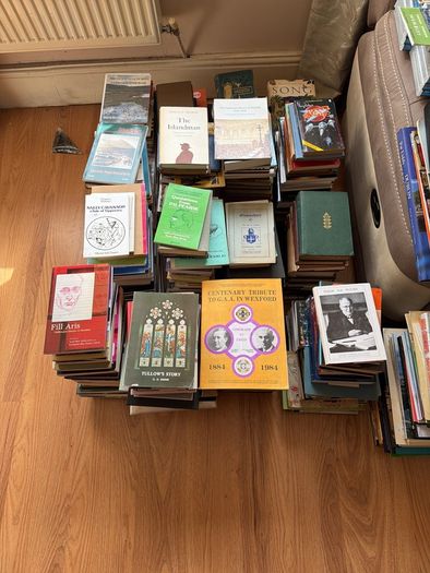 Book Collection. 500 Titles. Mostly Irish History and Literature. Private Collection.