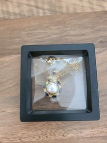 Gold Plated Chain and Pendant