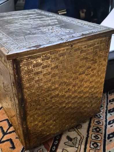Brass Coal Box