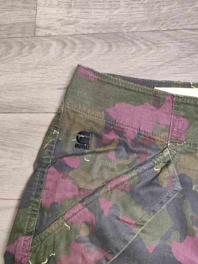 G-Star Raw Camo Cargo Shorts Mens Medium W33