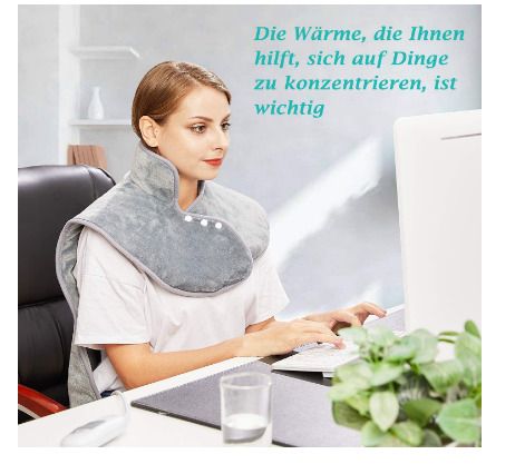 Heating Pad for Back, Shoulder, Neck, 60 x 100 cm