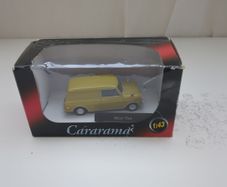 Cararama 1:43 Scale Mini Van - Die-cast Model Car (Beige/Gold)